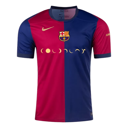 Barcelona Home Soccer Jersey 2024/25 - COLDPLAY