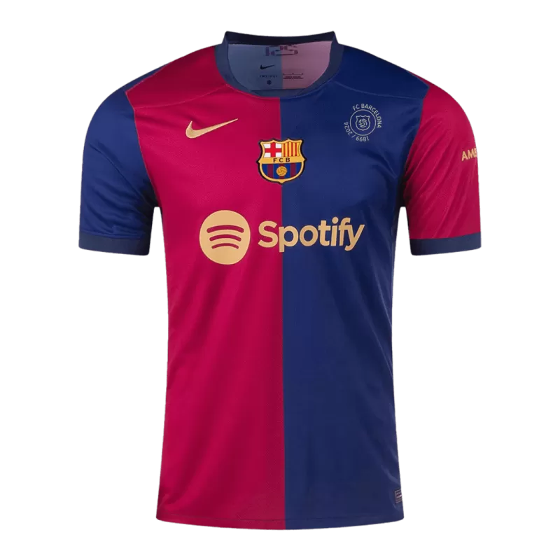 Barcelona Home Soccer Jersey 2024/25 - 125th Anniversary