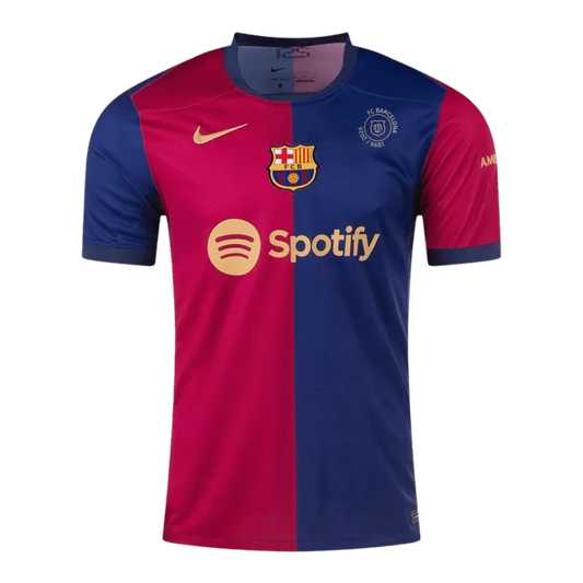 Barcelona Home Soccer Jersey 2024/25 - 125th Anniversary