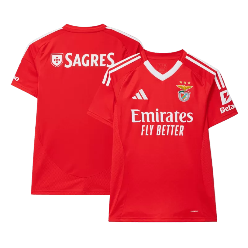 Benfica Home Soccer Jersey 2024/25