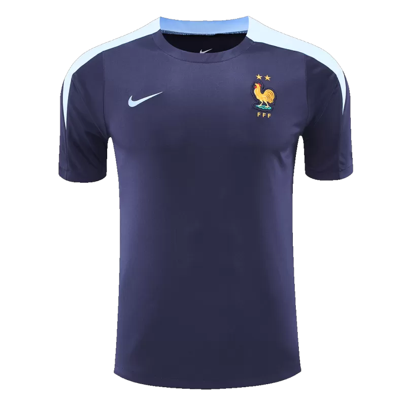 France Pre-Match Soccer Jersey EURO 2024 Navy