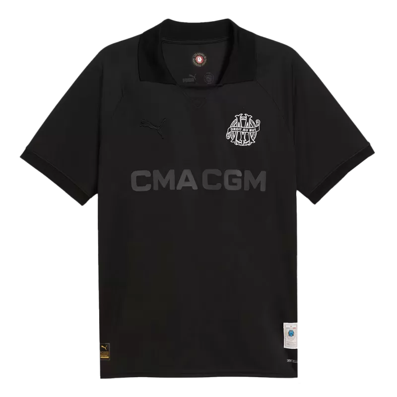 Marseille Goalkeeper Soccer Jersey 2024/25 Black - 125th Anniversary