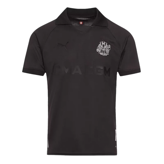 Marseille Goalkeeper Soccer Jersey 2024/25 Black - 125th Anniversary