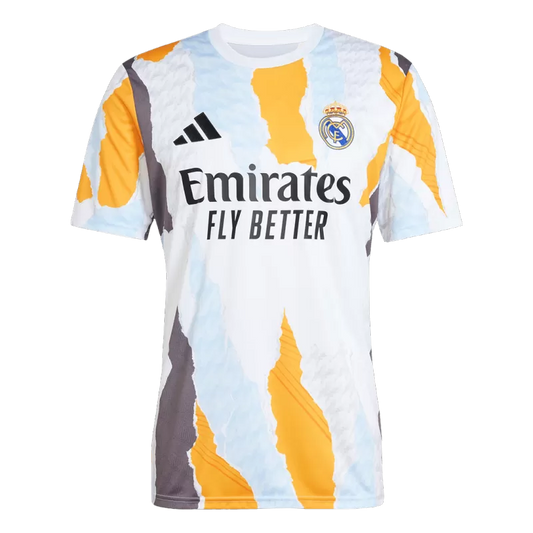 Real Madrid Pre-Match Soccer Jersey 2024/25 White