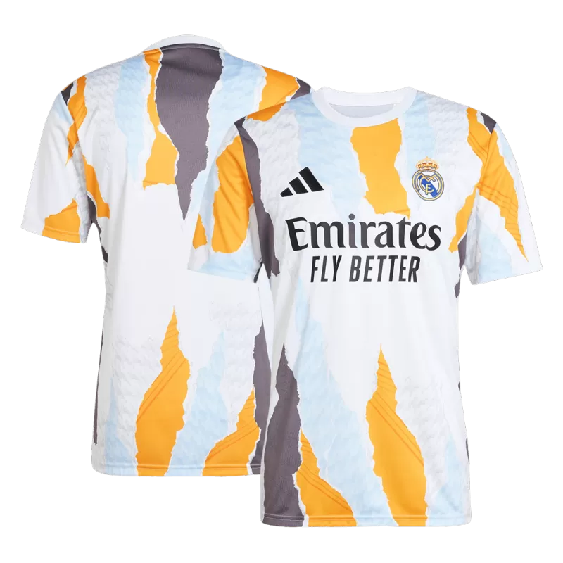 Real Madrid Pre-Match Soccer Jersey 2024/25 White